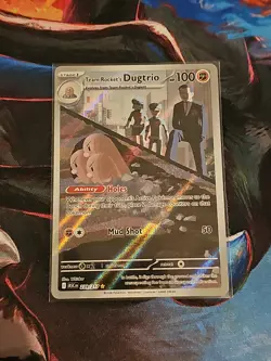 Pokemon TCG Ascended Heroes Team Rocket's Dugtrio 239/217 NM ENG - Image 1