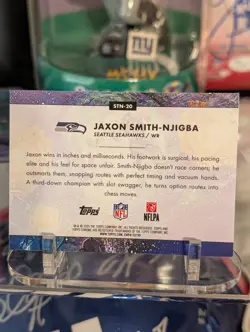 2025 Topps Cosmic Chrome Jaxon Smith-Njigba Stars In The Night - Image 2