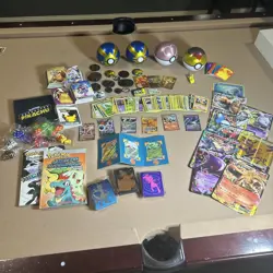 Pokemon Collection Lot. Jumbo Cards. Mini Binders. Tokens. Sleeves. And More! - Image 1