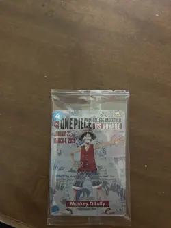 One Piece Monkey.D.Luffy College Basketball US Voyage Promo Card - Image 1