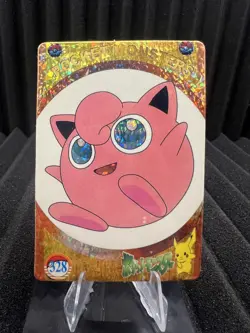 Pokemon Vintage Pocket Monsters Vending HOLO Prism Sticker Bandai 1999 Nintendo - Image 1