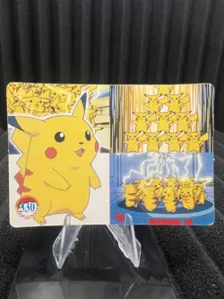 Pokemon Vintage Pocket Monsters Vending HOLO Prism Sticker Bandai 1999 Nintendo - Image 2