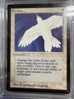 MTG Beta Purelace CGC 8.5 NM/Mint+ Rare Magic: The Gathering Limited Edition - Image 2