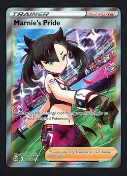 Marnie's Pride 171/172 Brilliant Stars Ultra Rare Pokemon TCG - Image 1