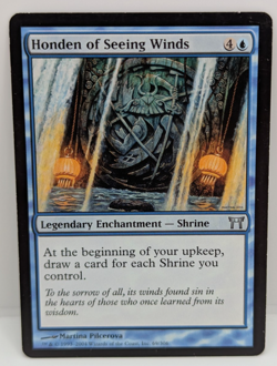 Honden of Seeing Winds Champions of Kamigawa Regular LP MTG - Image 1