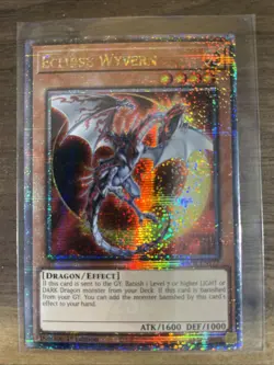 Yugioh! LP Eclipse Wyvern - RA04-EN177 - Quarter Century Secret Rare - 1st Editi - Image 1