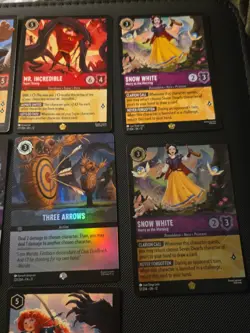 Disney Lorcana Wilds Unknown Lot! Snow White, Three Arrows, Edna Mode And More!! - Image 2