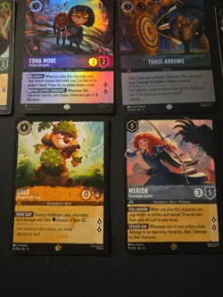 Disney Lorcana Wilds Unknown Lot! Snow White, Three Arrows, Edna Mode And More!! - Image 4
