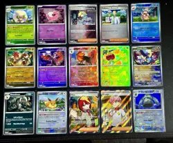 Pokemon Prismatic Evolutions Lot Master Ball, Poke Ball, Full Art - Image 1