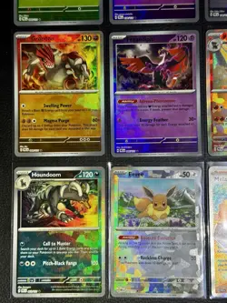 Pokemon Prismatic Evolutions Lot Master Ball, Poke Ball, Full Art - Image 4