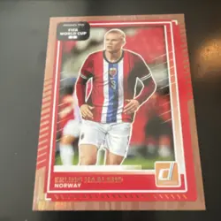 2025-26 Donruss Road to FIFA World Cup Erling Haaland Norway #170 - Copper - Image 1
