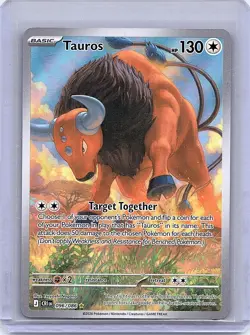 Tauros 096/086 Holo Illustration Rare Chaos Rising Pokemon Holo Near Mint - Image 1