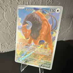 Pokemon TCG Tauros Illustration Rare Holo 096/086 Chaos Rising Basic HP 130 - Image 1