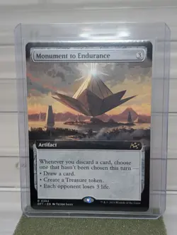 MTG Monument to Endurance (Extended Art) DFT 394 - Rare Magic The Gathering Card - Image 2