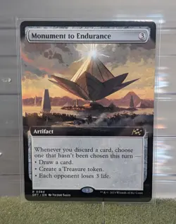 MTG Monument to Endurance (Extended Art) DFT 394 - Rare Magic The Gathering Card - Image 3