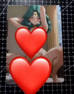 Sailor Neptune Hentai Mature Lady Anime Waifu Girl Card - Image 2