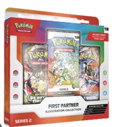 Pokemon TCG First Partner Illustration Collection Series 2 Sprigatito 85 Cards - Image 1