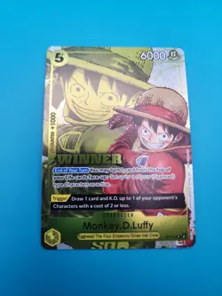 Monkey.D.Luffy (Winner Pack 2026 Vol. 2) P-106 One Piece Promotion Cards Foil - Image 1