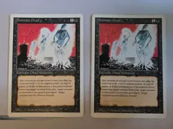 Animate Dead x2, Revised Edition, Regular MTG, NM/LP - Image 1