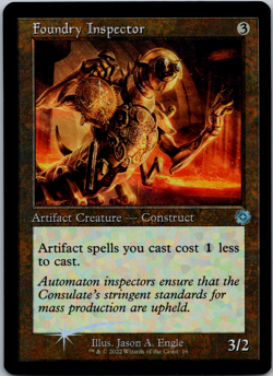Foundry Inspector The Brothers' War: Retro Frame Artifacts NM Foil - Image 1
