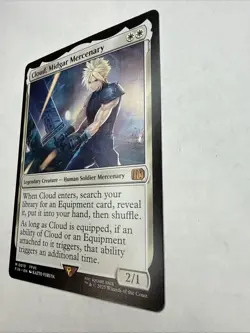 Cloud, Midgar Mercenary Final Fantasy Regular (NM+) 0010 MYTHIC MTG FIN - Image 3