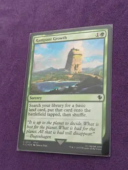Rampant Growth Surge Foil - FIC 0313 NM - MTG Magic - Image 2