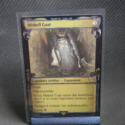 Wizards of the Coast Mithril Coat Regular Rare Foil LTR EN #0696 MTG - Image 1