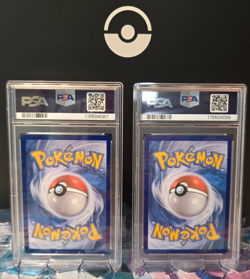 2016 POKEMON XY FA/M GYARADOS EX BREAKPOINT #115 & FA/GYARADOS EX #114 PSA 9 - Image 2