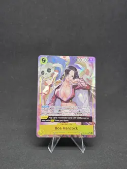 Boa Hancock Alt Art OP14-112 SR The Azure Sea’s Seven English One Piece TCG NM - Image 1