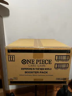 One Piece Emperors in the New World Sleeved Booster Pack (sealed Case Of 144) - Image 1