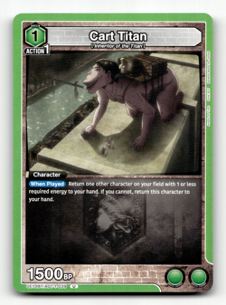Union Arena Cart Titan - UE10BT: Attack on Titan - Image 1