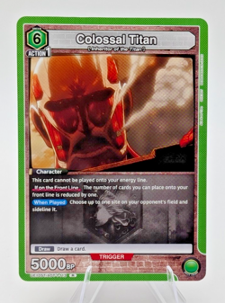 Union Arena Colossal Titan UE10ST/AOT-1-113 (R) Attack on Titan Starter Deck - Image 1