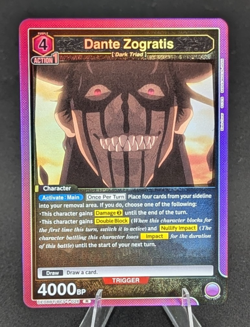 Union Arena Dante Zogratis UE08BT/BCV-1-026 (R) - UE08BT: Black Clover (UE08BT) - Image 1