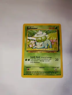 Bulbasaur - 44/102 - Pokemon Base Set Unlimited Card WOTC MP - Image 1