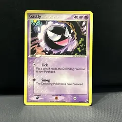 Gastly 52/92 EX Legend Maker Pokemon Card NM - Image 1
