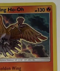 Pokemon TCG Shining Ho-Oh SM70 SM Promo Holo ENG 130HP 2017 Card - Image 3