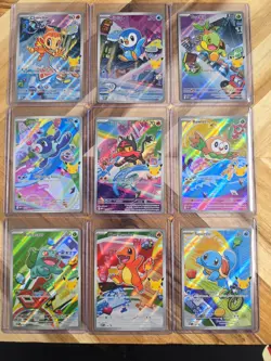 All 9 FIRST PARTNERS Series 1 Nm/Mint Pokemon Card Lot Collection Bundle 7 Avl - Image 1