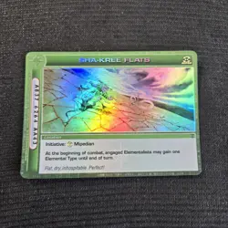 Chaotic TCG 1st Ed. Zenith Of The Hive Sha-Kree Flats Super Rare Holo Card #100 - Image 1