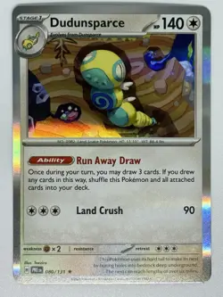 Dudunsparce Holo 080/131 Prismatic Evolutions Pokemon Card NM - Image 1