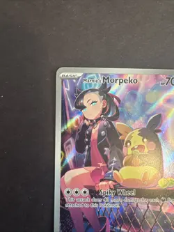 Marnie's Morpeko 206 SV Promo Illustration Rare NM Pokemon TCG - Image 2