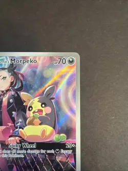 Marnie's Morpeko 206 SV Promo Illustration Rare NM Pokemon TCG - Image 3