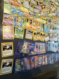 Pokemon Bulk Card Lot of 400+ Cards - Mostly Base set/Base set 2 HP-MP *Read - Image 2