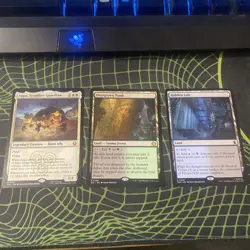 Magic the Gathering 3 Card Lot (Appa, Overgrown Tomb, Hidden Lair) - Image 1