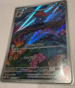 Gloom 198/197 SV03: Obsidian Flames Holo Pokemon Alt Art Clean Card Rare Pole - Image 1