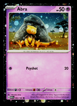 Abra - (Cosmos Holo) Holo Promo Miscellaneous Cards & Products 063/165 NM - Image 1