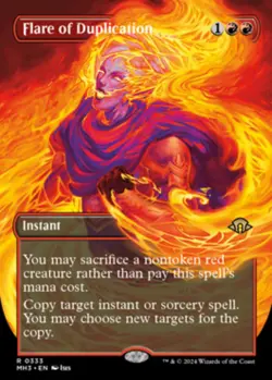 Flare of Duplication (Borderless) - Modern Horizons 3 (MH3) - Image 1