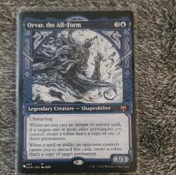Wizards of the Coast Orvar, the All-Form Showcase Mythic #305/285 Blue EN - Image 1