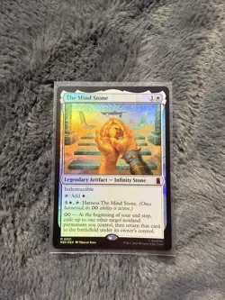 The Mind Stone - Foil - NM - Marvel Super Heroes (MSH #21) - MTG - Image 1
