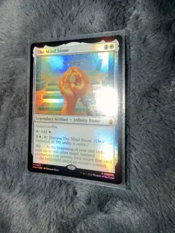 The Mind Stone - Foil - NM - Marvel Super Heroes (MSH #21) - MTG - Image 2