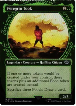 Peregrin Took (Showcase) 315 Universes Beyond: The Lord of the Rings NM Foil MTG - Image 1